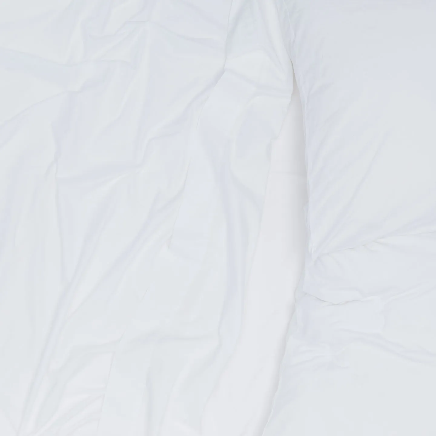 Essential Percale Duvet - White