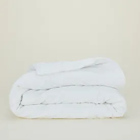 Essential Percale Duvet - White
