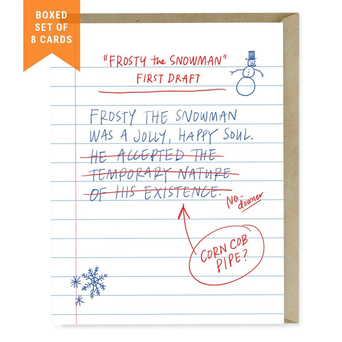 First Draft Lyrics Frosty, Box of 8