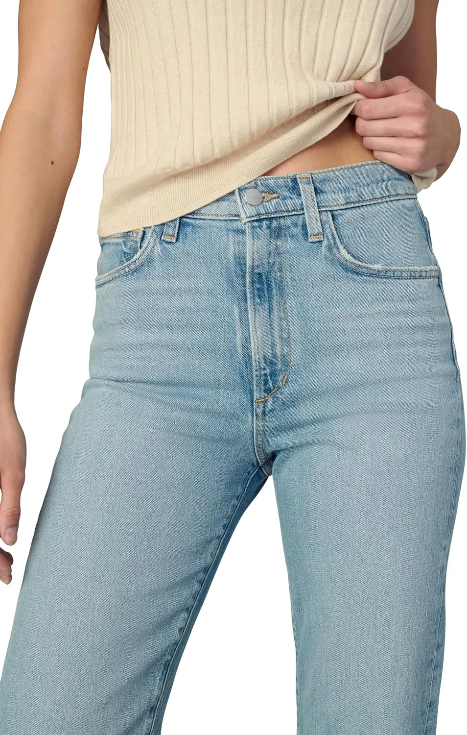 Joe's Women's The Margot High Rise Cropped Straight Leg Jean