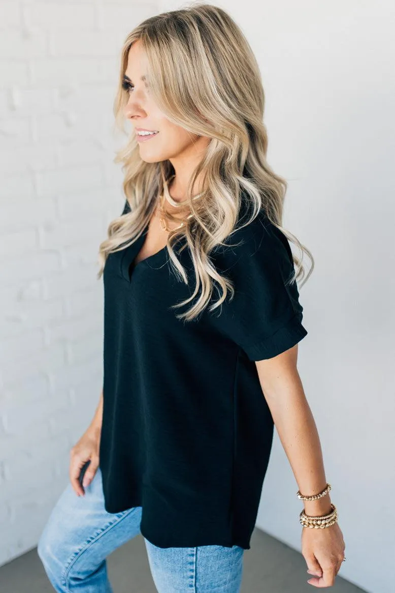 Lenaya Breezy V-Neck Top