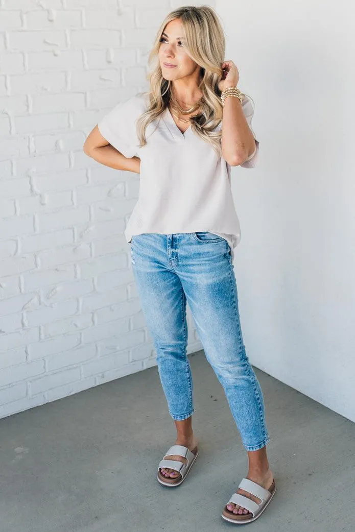 Lenaya Breezy V-Neck Top