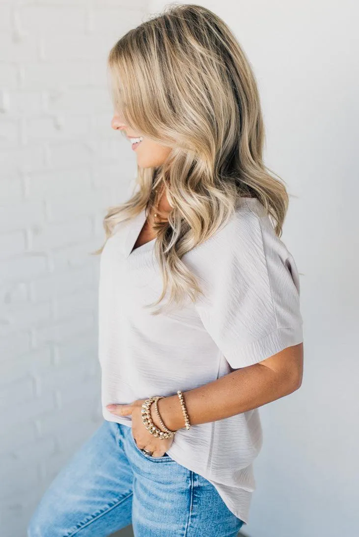Lenaya Breezy V-Neck Top