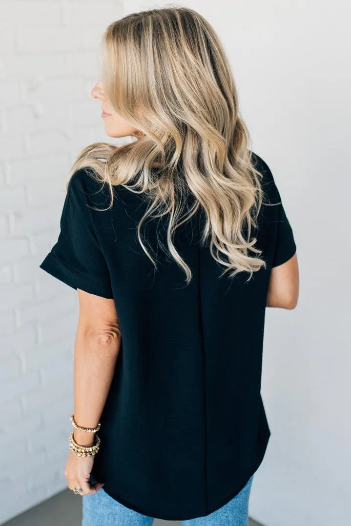 Lenaya Breezy V-Neck Top