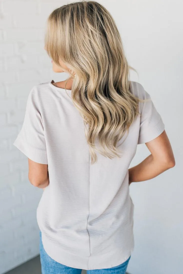 Lenaya Breezy V-Neck Top