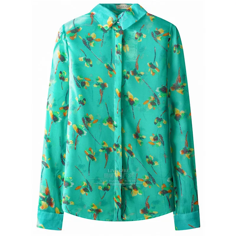 Lose Chiffon Top