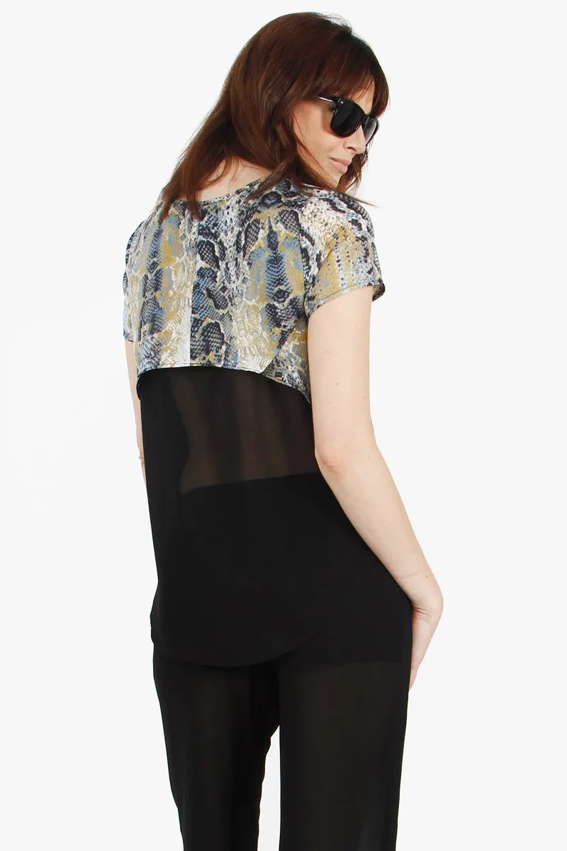 Snake Eyes Top