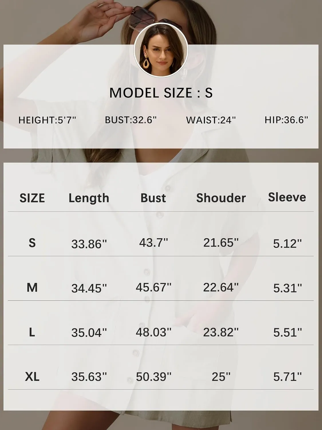 ZAFUL Women's 2025 Summer Button Down Dress Pockets Short Sleeves V-Neck Collar Vacation Beach Cotton T Shirt Dresses